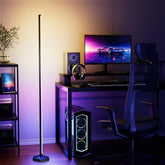 YIKBIK RGB corner floor lamp 65 inch for modern living rooms