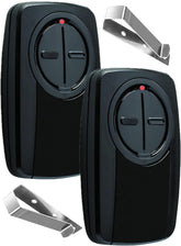 YIKQIDIS 380UT remote front view with universal compatibility for major openers