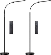 Yikuneng dimmable LED floor lamp with remote control for convenient operation