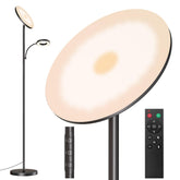Yikuneng floor lamp standing tall at 69 inches for room-wide illumination.