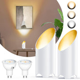 Yimaifunly uplighting spotlight base provides stable indoor lighting for art and decor.