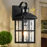 YJXGDIL porch light with dusk-to-dawn sensor illuminates porches automatically.