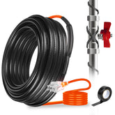 YKXJM 30ft heating cable coiled for pipe protection and freezing prevention.