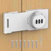 YogePote mechanical password hasp front view showing keyless security for quick access