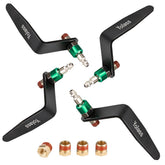Yolass pneumatic hook with L-shape rotation for quick tool placement on belts, ladders, and rafters