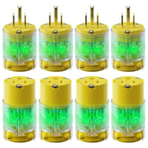 Yomiuwo lighted ends assembly with power indicator for safer connections.