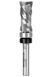 Yonico 33209q top bearing flush trim bit for precise end grain cuts