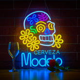 Yooyneon beer bar neon sign wall decor for ambient home pub lighting