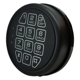 YOSEC gun safe replacement lock – black keypad for quick access.