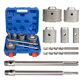 YOSIGHT 30mm hole saw with pilot drill for precise initial bore in concrete