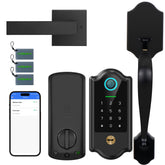 YOSIMIKA smart fingerprint unlock for front door enabling secure keyless entry.