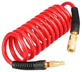 YOTOO polyurethane recoil air hose 3/8 in ID 10 ft coil for high-flow delivery.