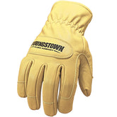 Youngstown Ground Glove front view with dual-layer leather for enhanced dexterity.