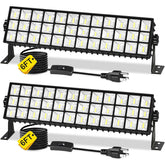 YQNLIFA 2-pack 100W shop light for bright workshop illumination