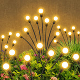 YShengMian solar garden lights with firefly sway for magical garden ambience