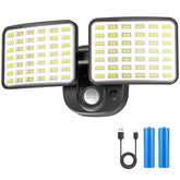 YTKIH rechargeable motion light front view for reliable garage entry illumination