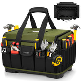 Ytonet heavy-duty tool bag with 46 pockets ready for organized on-site storage.