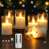 YTRUSTIX rechargeable tea light with remote control for ambient lighting