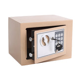 Yuanshikj electronic deluxe safe front view showing reinforced steel body for valuables