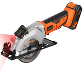 Yunirvana Mini Circular Saw with laser guide for precise, straight cuts.