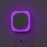 YUNLEX purple night light two-pack with dimmer for relaxing bedroom glow