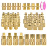 YUNXUNTENGLONG 45-piece kit for leak-free air hose connections.