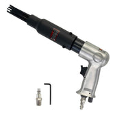 YuYBrightmi air needle scaler with 19-pin needles for efficient rust and paint removal.