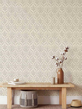 YXTII floral wallpaper roll front view showcases bold damask for easy decorating