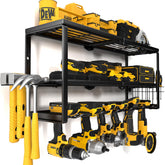 YYR heavy-duty power tool organizer wall-mount keeps tools tidy and accessible