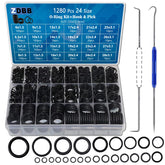 ZDBB o-ring assortment kit open view for quick repair readiness