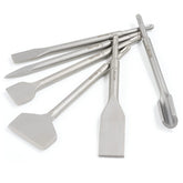 ZELCAN chisel set with SDS shanks; tile chisel delivers precise ceramic removal