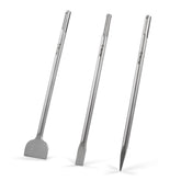ZELCAN flat chisel 18in in use for tile and concrete tasks.