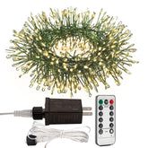 ZELUXDOT firecracker fairy lights 20ft glow for festive outdoor decor.