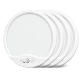 zemty 4Pack 9inch motion sensor ceiling light closeup showing flush mount design for modern spaces.