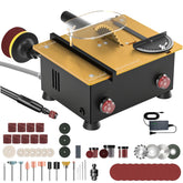 Zericuf mini table saw dual-switch control for safer crafting projects