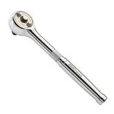 Zero Degree 38152 gearless ratchet with nickel plating for tight-space fastening and durability.