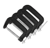 Zeromall 4-Inch C-Clamp with open jaw for secure workholding