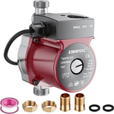 ZeroPone hot water recirculating pump with stainless steel head for durable daily use