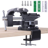 ZGJDYSM bench vise with a 6-inch jaw for versatile clamping on wood and metal