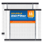 Zhairesy 210 replacement filter in 20x25x4 fits AprilAire units for clean air
