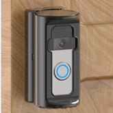 ZHANDEYUA anti-theft doorbell mount with 360° angle for precise visitor orientation.