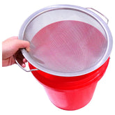 ZHUITU fine mesh paint strainer 60-mesh filters impurities for smoother finishes.