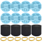 Zibopon reusable dry filter 90107 close-up improves airflow and debris capture.