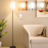 Ziisee floor lamp in modern living room with warm ambiance