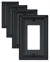 ZILLSEA decorator wall plate front view for a modern look