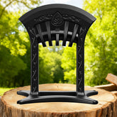 ZIMOMOTA firewood kindling splitter with cover for outdoor protection and quick access