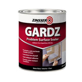 Zinsser Gardz bottle front view showing a clear, low-odor sealer for problem surfaces