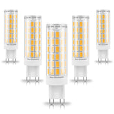 Ziomitus G9 LED bulbs 5-pack for chandeliers delivering bright, energy saving light