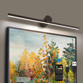 ZitoStory battery-operated picture light with remote highlighting wall art gracefully.
