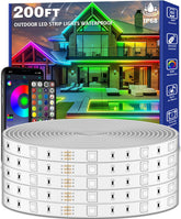 Zoegi outdoor LED strip 200ft waterproof IP68 for decks and pools